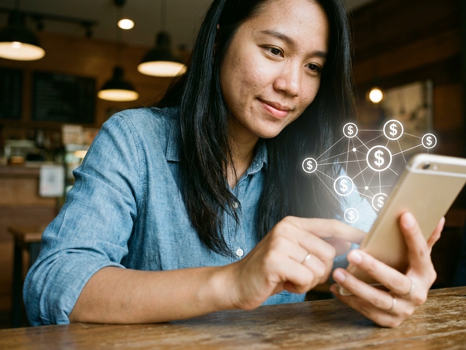 Sending an international money transfer