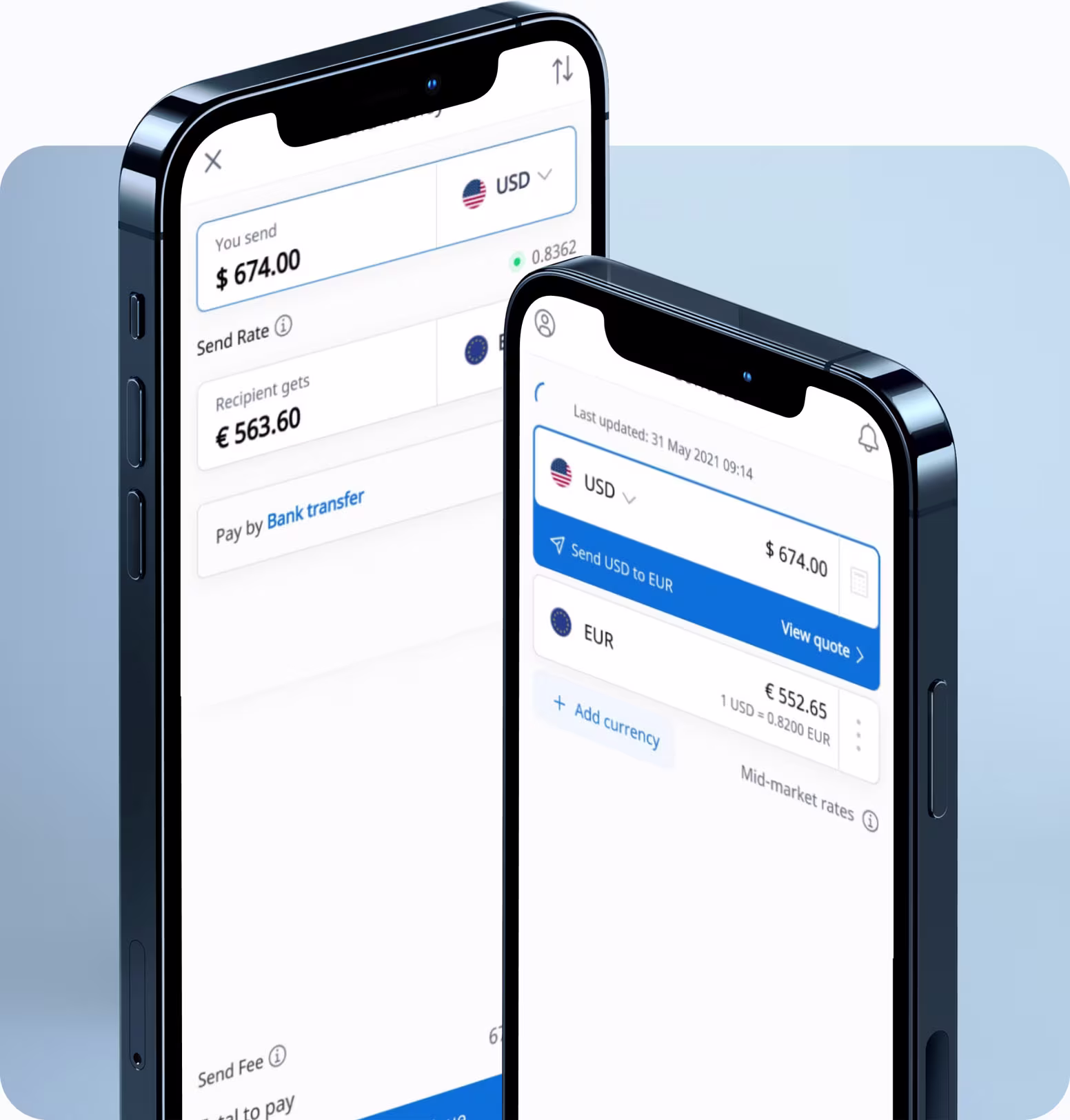 Download the Xe mobile currency app