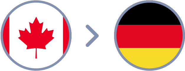 How to transfer Canadian Dollars to Germany quickly & easily