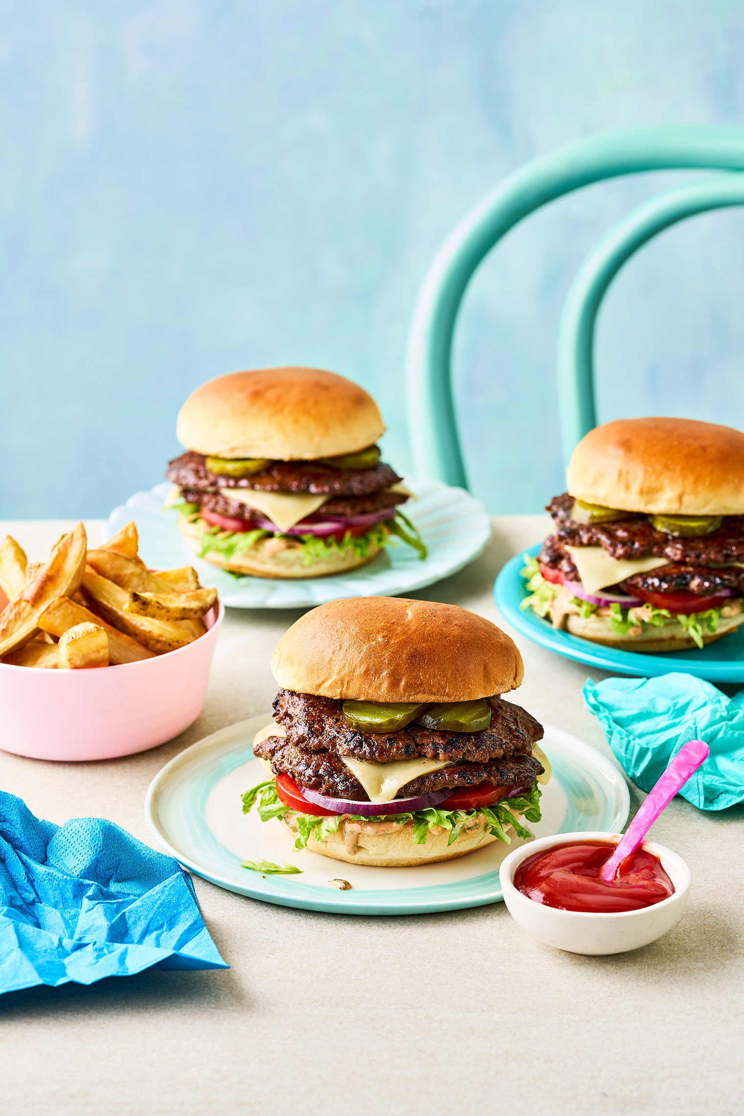 Smash and Grab
Burger with Chips