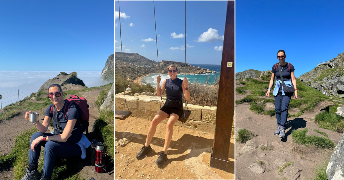 Kelly Sussex collage walking