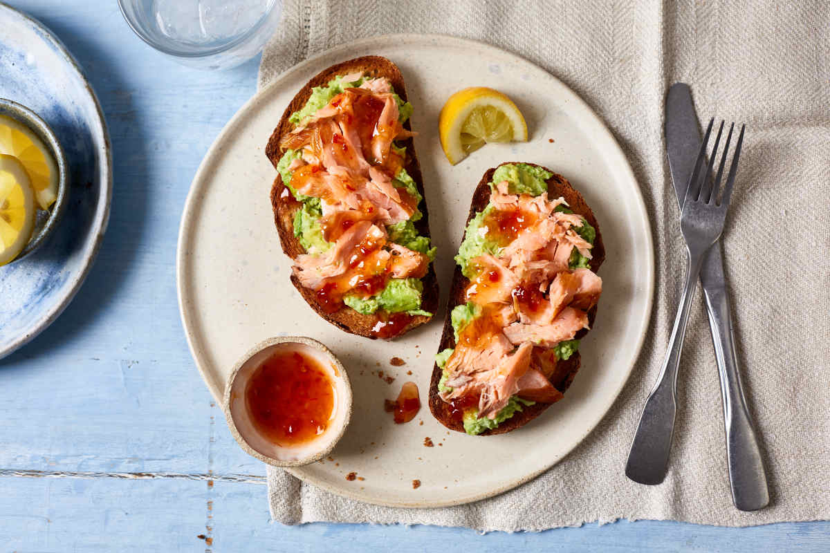 Salmon and Avocado Toast