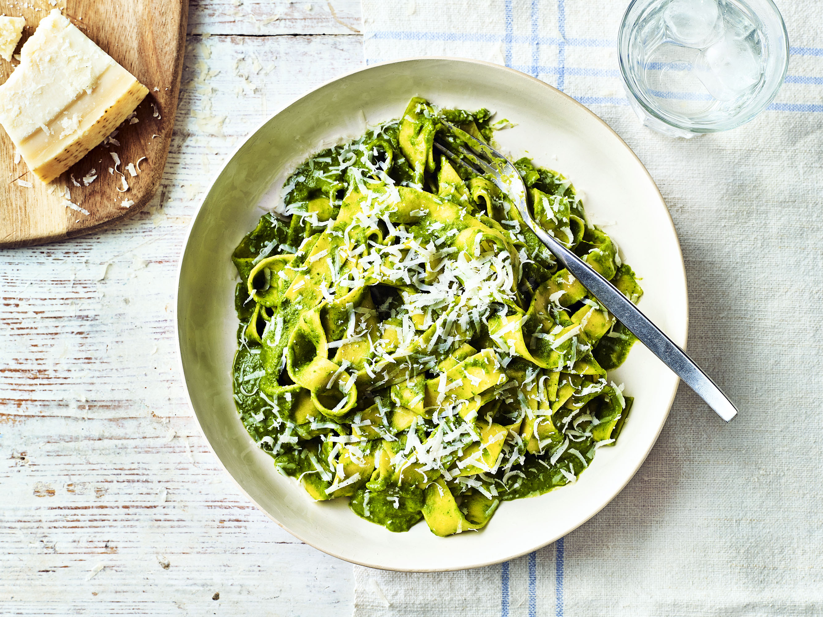 Mean green pasta