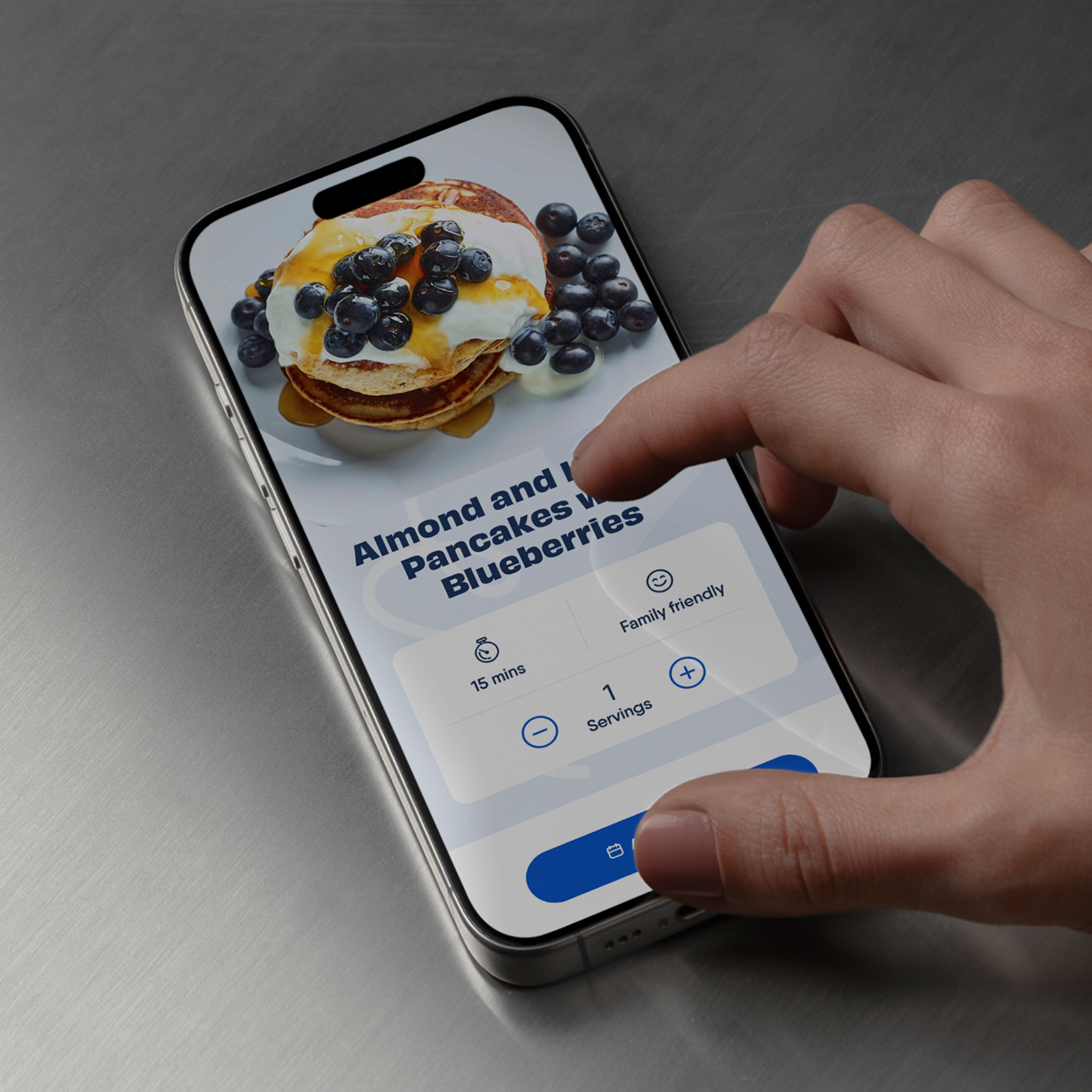The Body Coach App showing a recipe