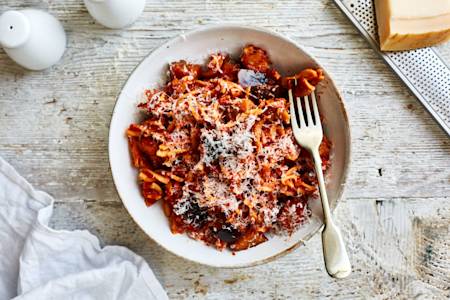 Lentil and Vegetable Pasta