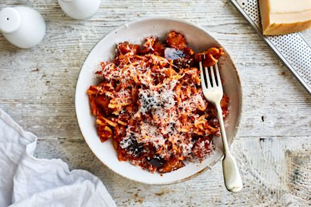 Lentil and Vegetable Pasta