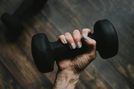 Woman Weight Lifting