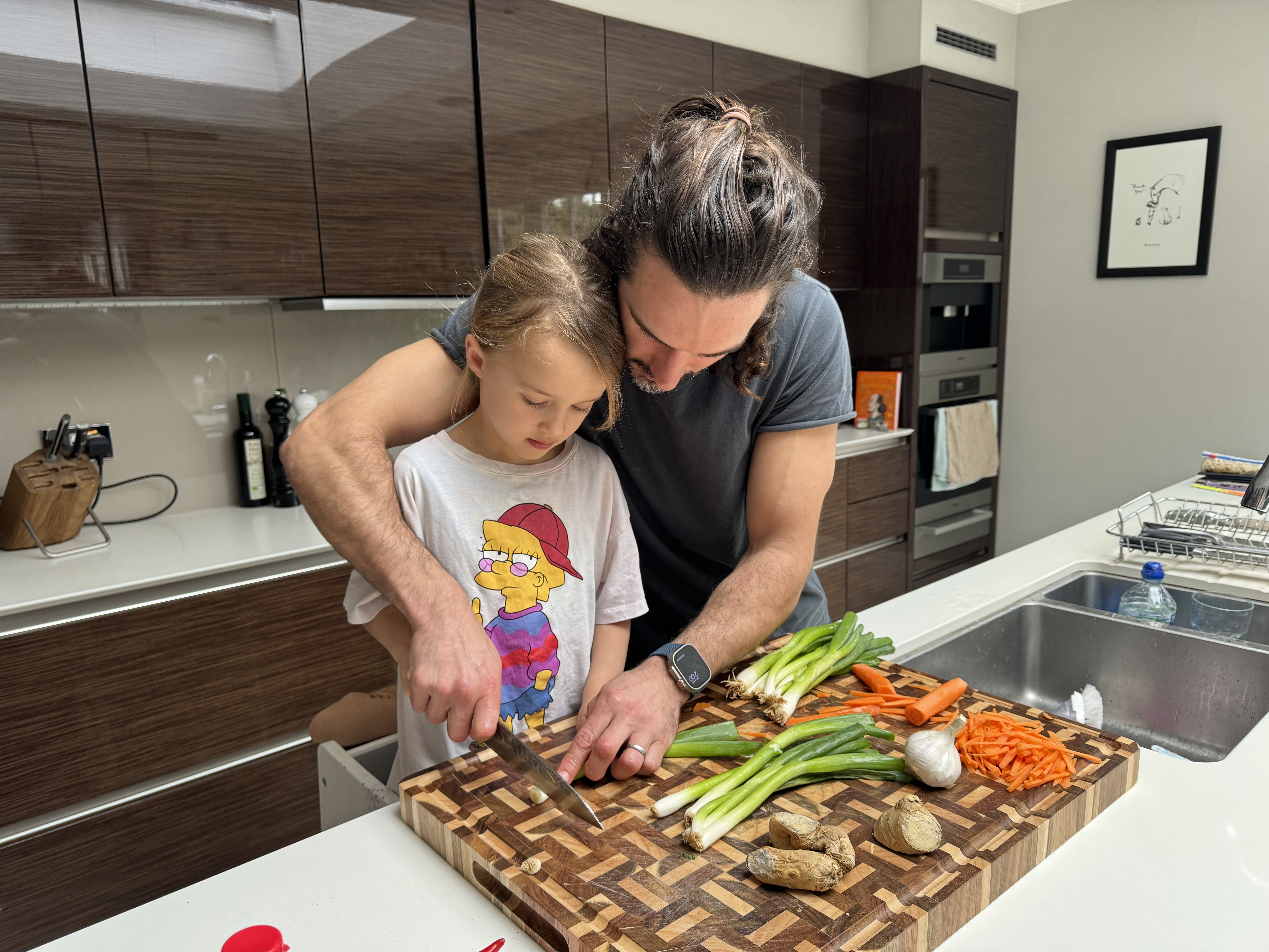 Cooking with kids