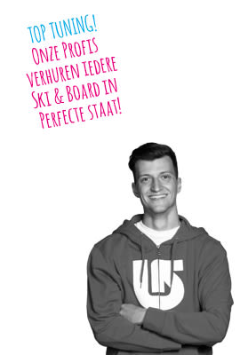 Elke huurski is perfect geslepen