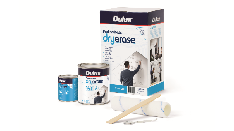 DryErase - clear coat product