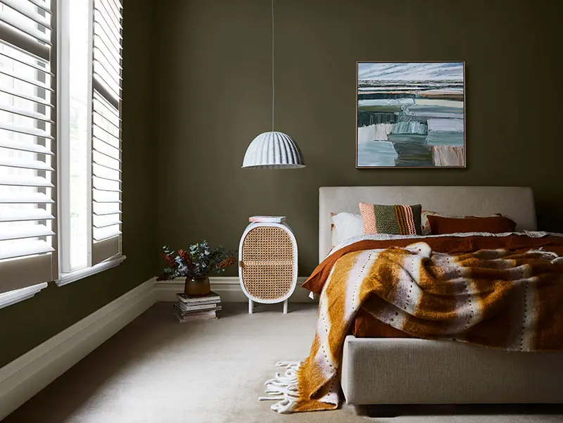 Olive Blend Greens Dulux