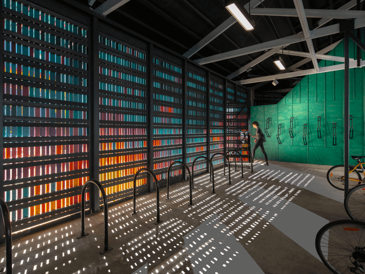 5. Dulux Colour Awards Grand Prix Australia winner 2020: UOM Southbank – End of Trip  