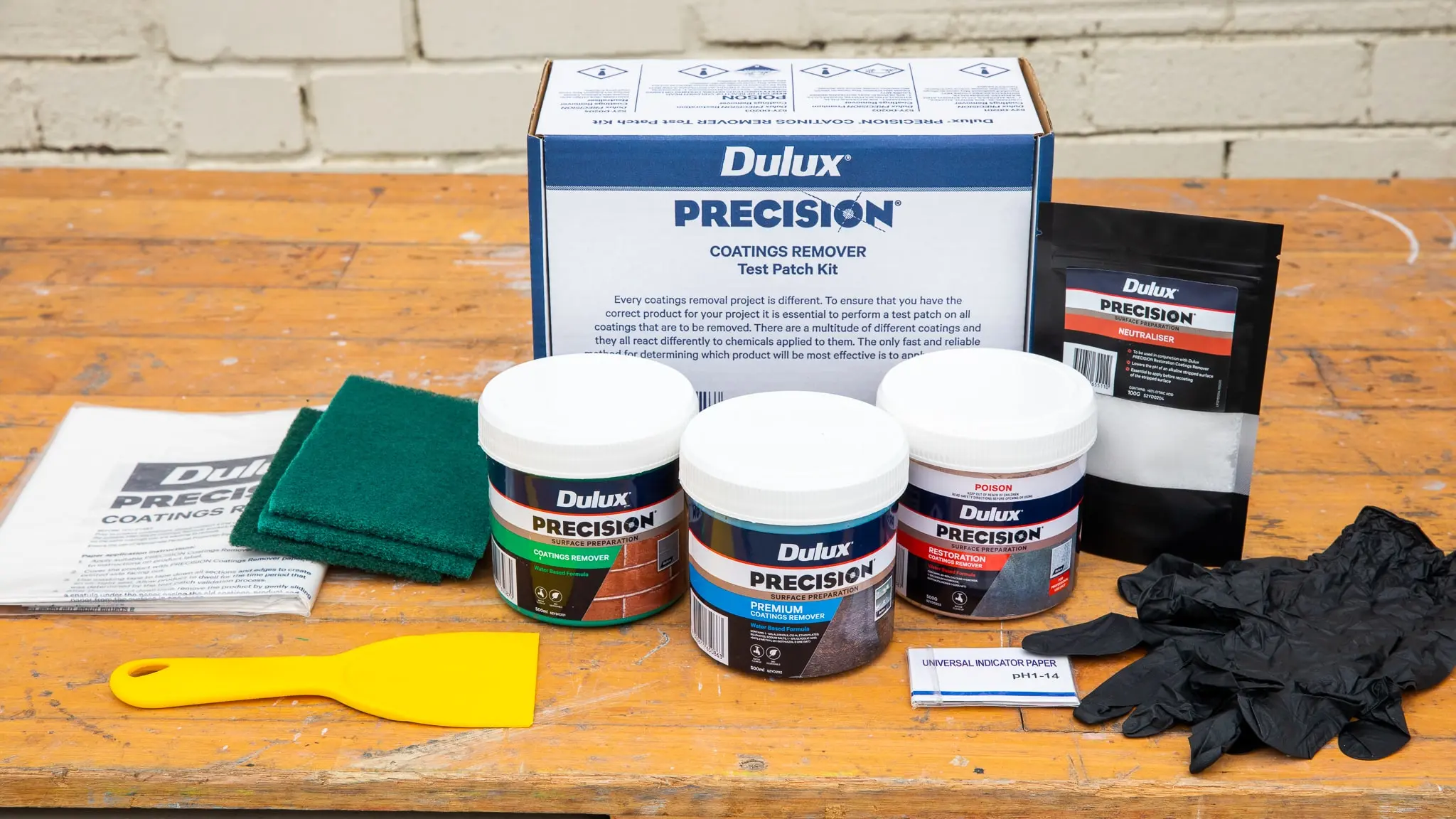 Dulux PRECISION® Coatings Remover Test Patch Kit