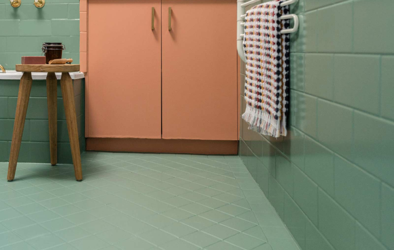 Transform your bathroom floors