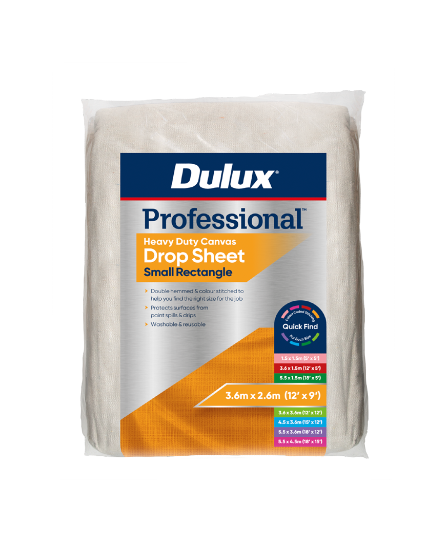 Professional® Heavy Duty Canvas Drop Sheet