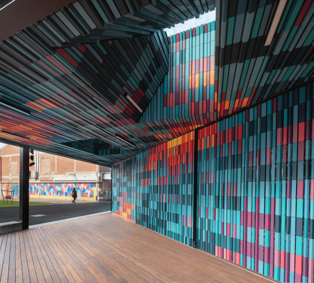 3. Dulux Colour Awards Grand Prix Australia winner 2020: UOM Southbank – End of Trip  