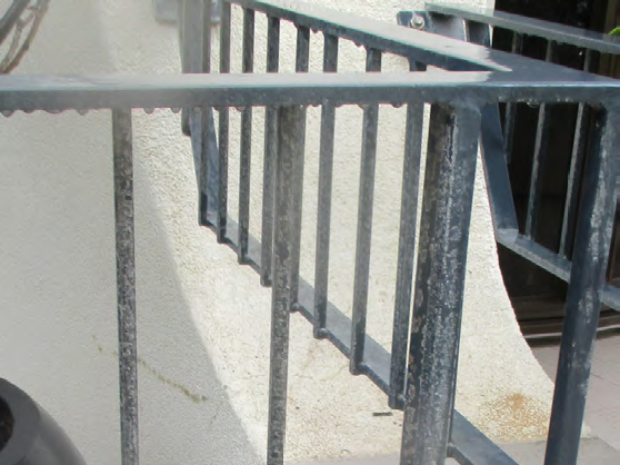 Balcony balustrades remediation