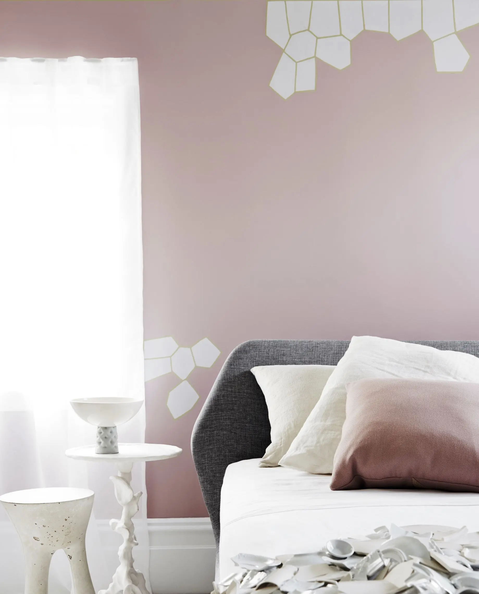 Colour Forecast 2016 Bio Fragility - pink bedroom