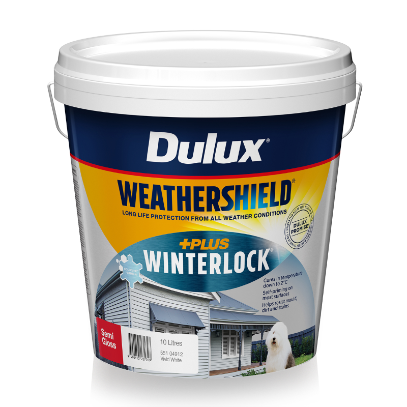 Dulux Weathershield +PLUS Winterlock Semi Gloss