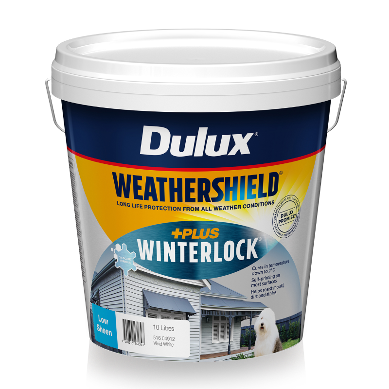 Dulux Weathershield +PLUS Winterlock Low Sheen