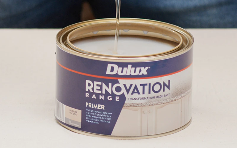 Refresh your cabinet doors with Dulux Renovation Range paint