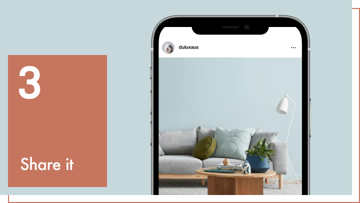 Dulux DIY Overview - 3. Share it