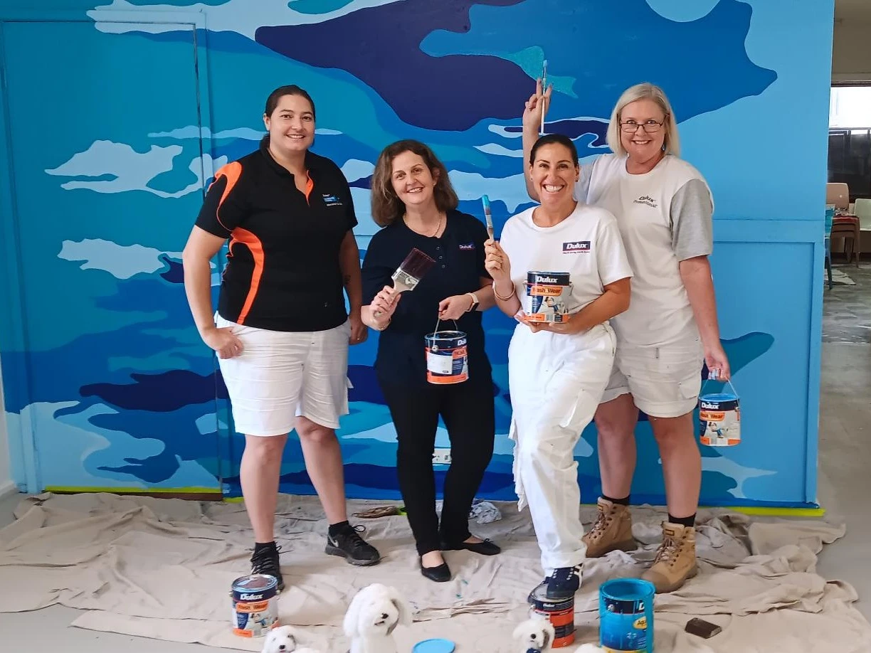 Community Day Details:
Painting Days: April 16-17, 2024.
Location: 1st Wattle Grove Scout Group, Holsworthy Public School NSW

DAPs assisting: (Advisory Group Members)

George Roumpanis, Contemporary Finishes Painting Pty Ltd
Toby Potter, Potter's Premium Painting
