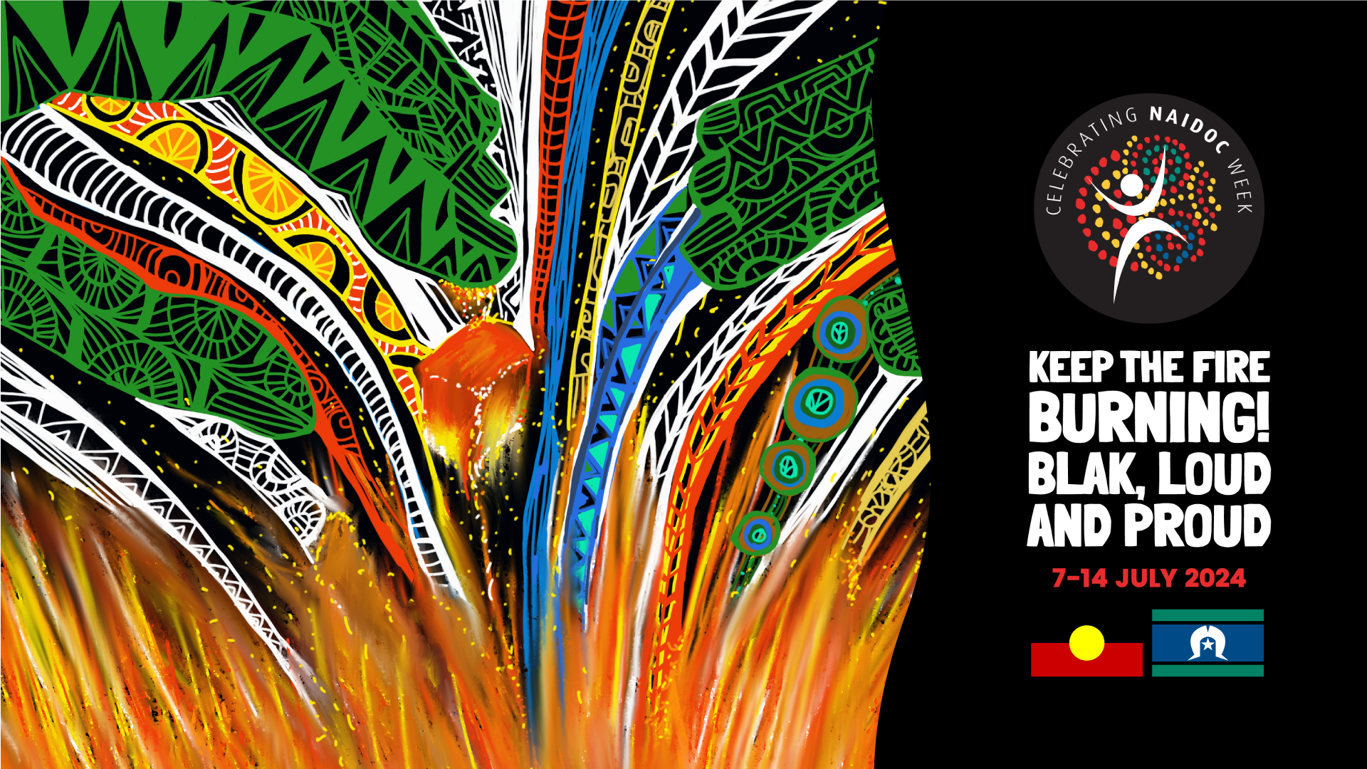 Official NAIDOC artwork
https://www.naidoc.org.au/resources/naidoc-downloads