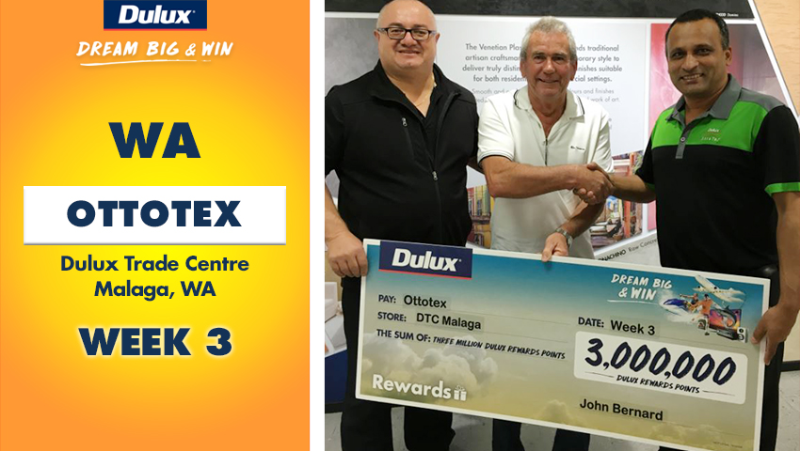 Dulux Winners of 2017 WA Ottotex