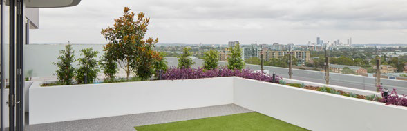 Enhancing terraces and gardens