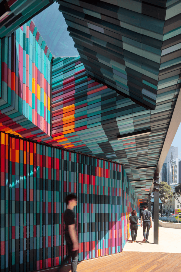 6. Dulux Colour Awards Grand Prix Australia winner 2020: UOM Southbank – End of Trip  