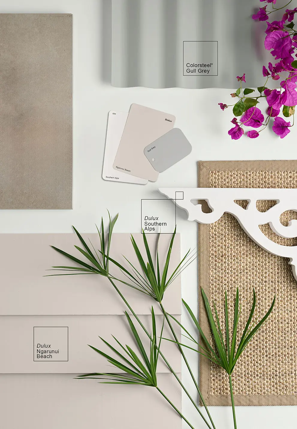 Colorsteel® colours are available in Dulux paints to deliver lasting