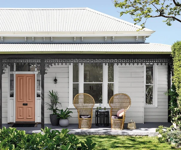 Double-fronted Victorian weatherboard house