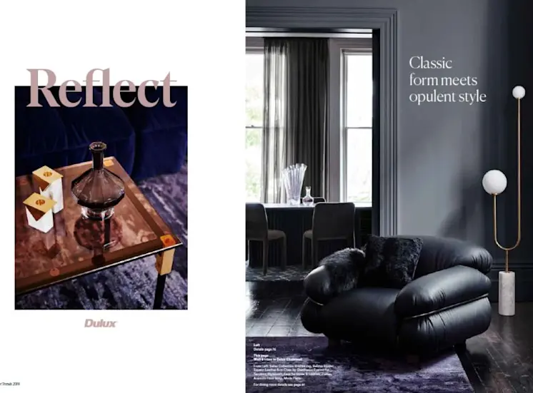 Dulux Colour Forecast 2018 Reflect Palette Dulux