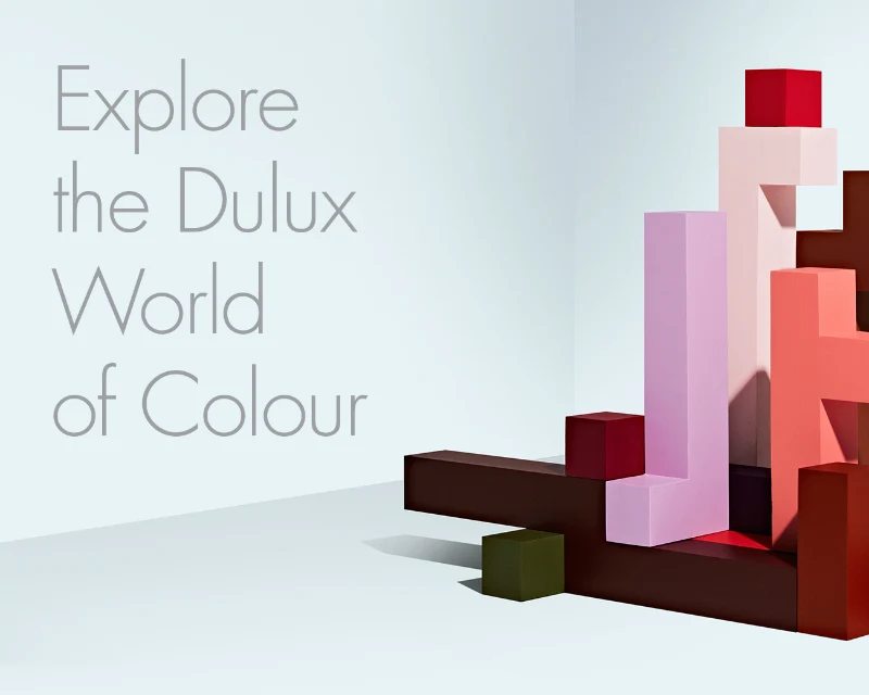 dulux world of colour pink structure image. 