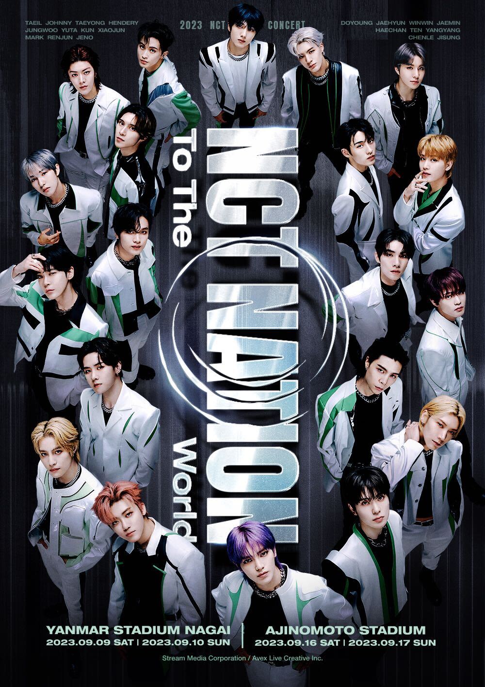NCT総出演『NCT STADIUM LIVE ‘NCT NATION : To The World-in JAPAN’』東京公演がU-NEXT独占で見放題ライブ配信