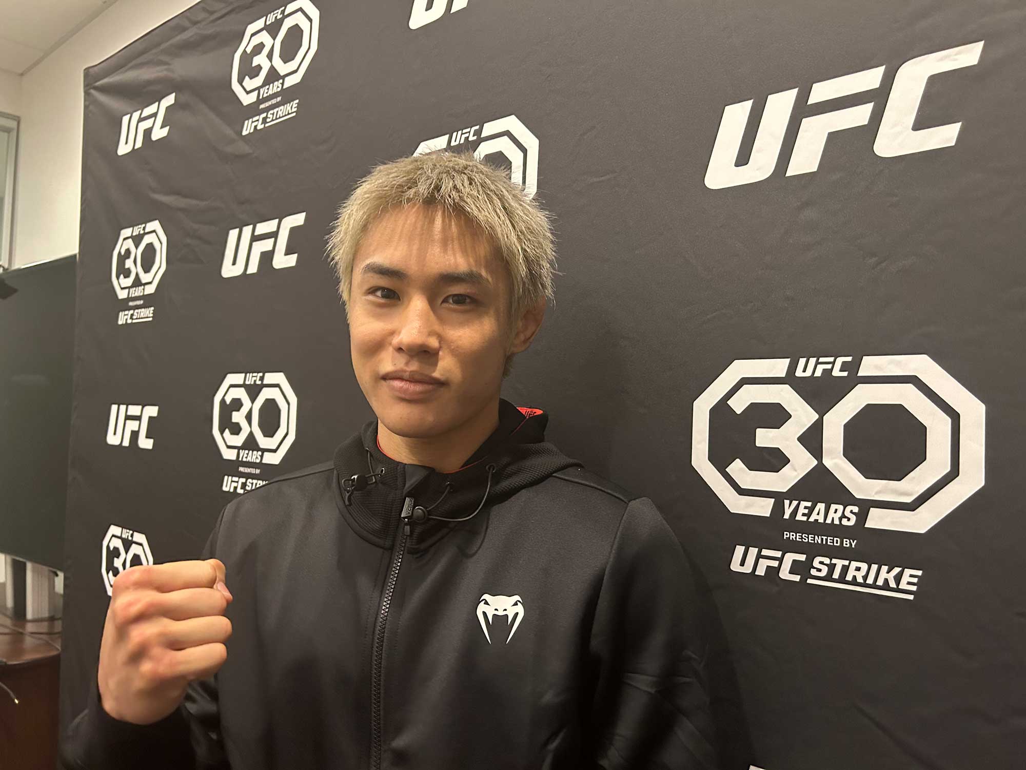 UFC破竹の5連勝をめざすフライ級・平良達郎選手「見ている人が、次は誰