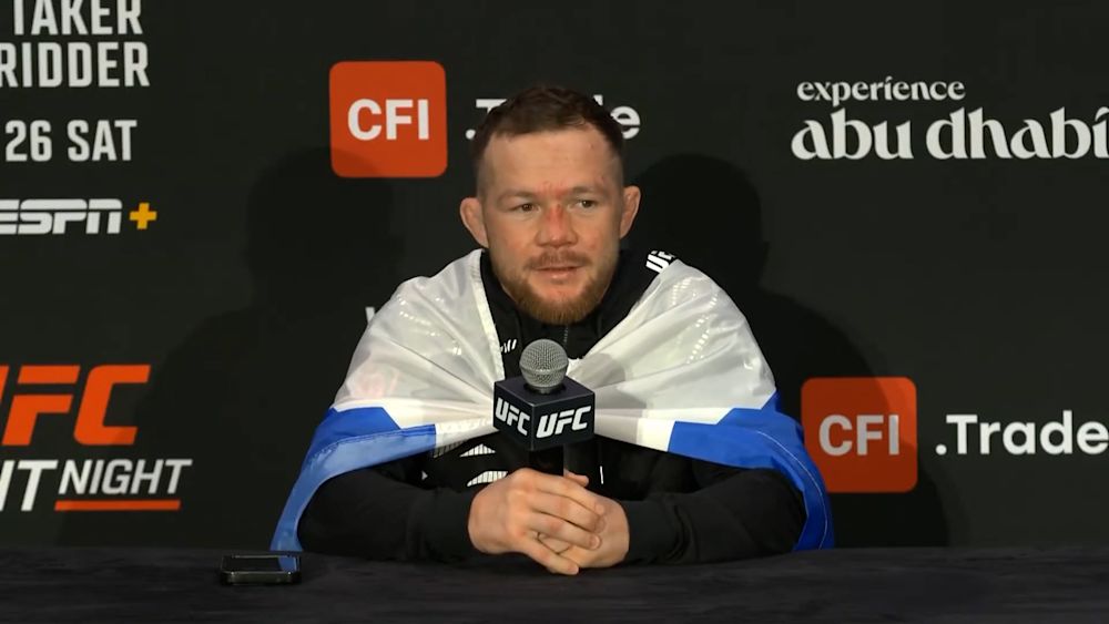 「今は勝ち続ける力が湧いてくる」バンタム級マッチを制したピョートル・ヤン、3連勝で好調をアピール|UFCファイトナイト・アブダビ