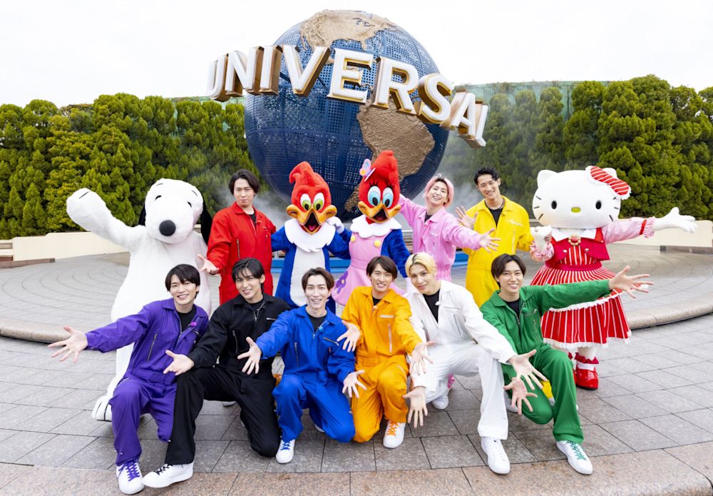 Snow Man、結成以来初の9人全員でUSJ!“それスノ”初の3時間SPで束の間の春休みを大満喫!