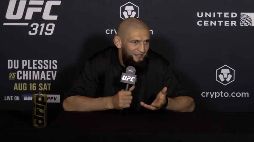 デュ・プレシからのタイトル奪取へ、チマエフは虎視眈々と準備「まずはこの試合に集中」｜UFC 319：デュ・プレシ vs. チマエフ