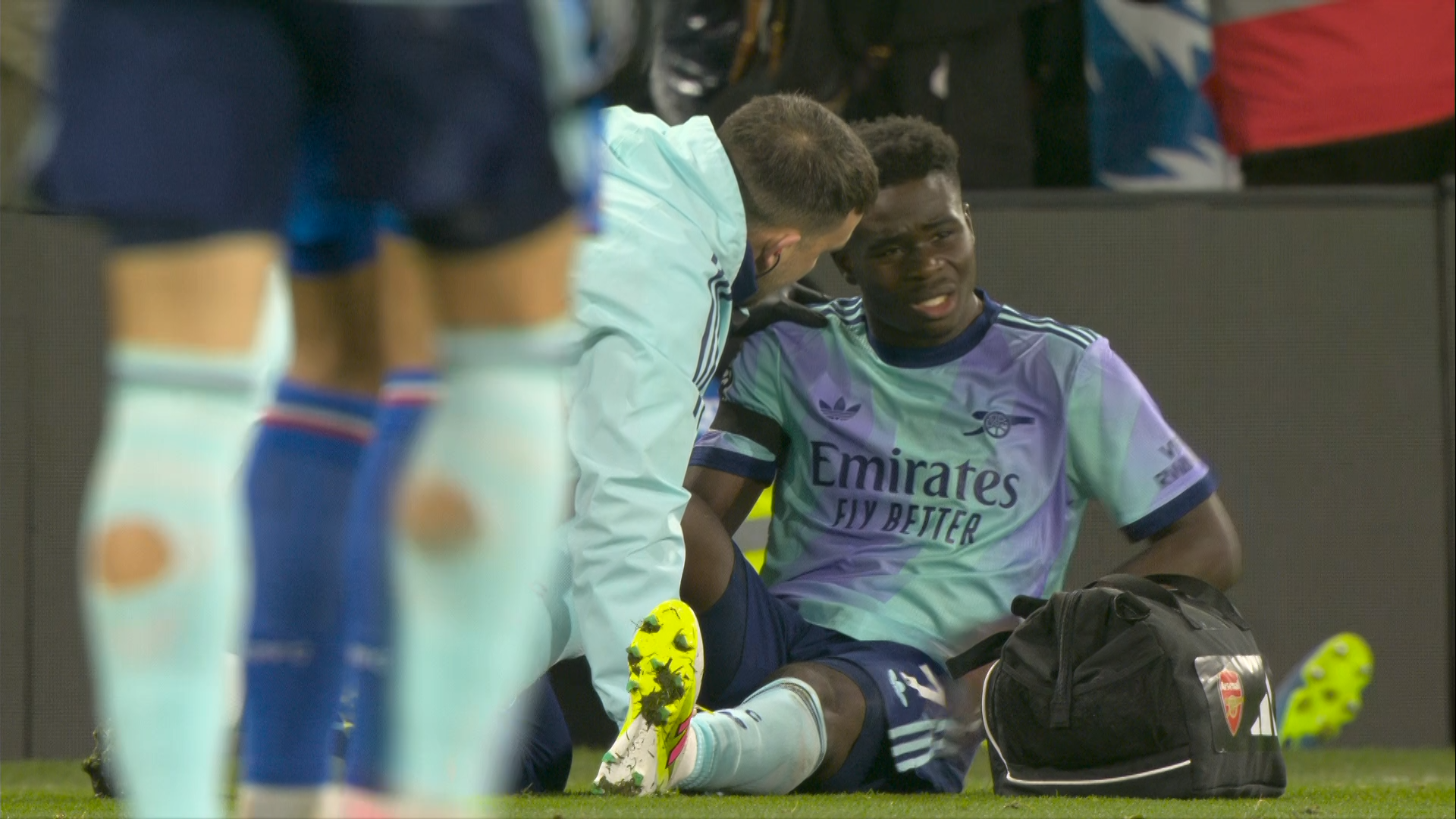 ケガ耐性の高いサカの離脱は大きな痛手となった