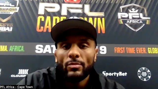 フェザー級に復帰した“傭兵”。アフリカ上陸のAJ・マッキーが闘志を燃やす|PFL CHAMPIONS SERIES CAPETOWN