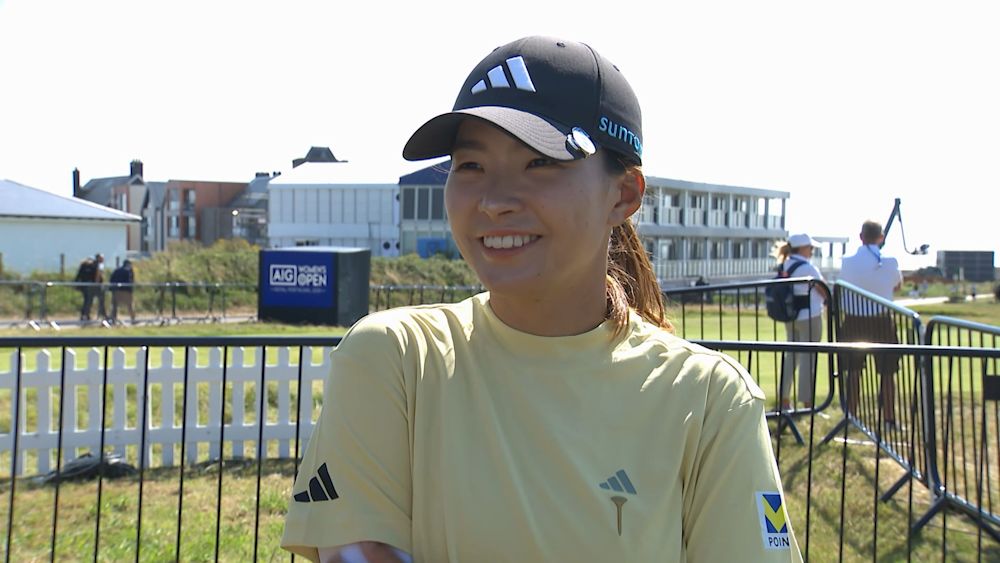 渋野日向子、“特別な試合”全英で上位争いを目指す「楽しみたいし、やっぱり上で戦いたい」|AIG女子オープン(全英女子)