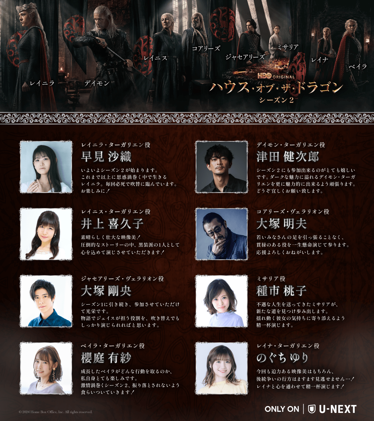 HOTD2 吹替キャストコメントカード-1