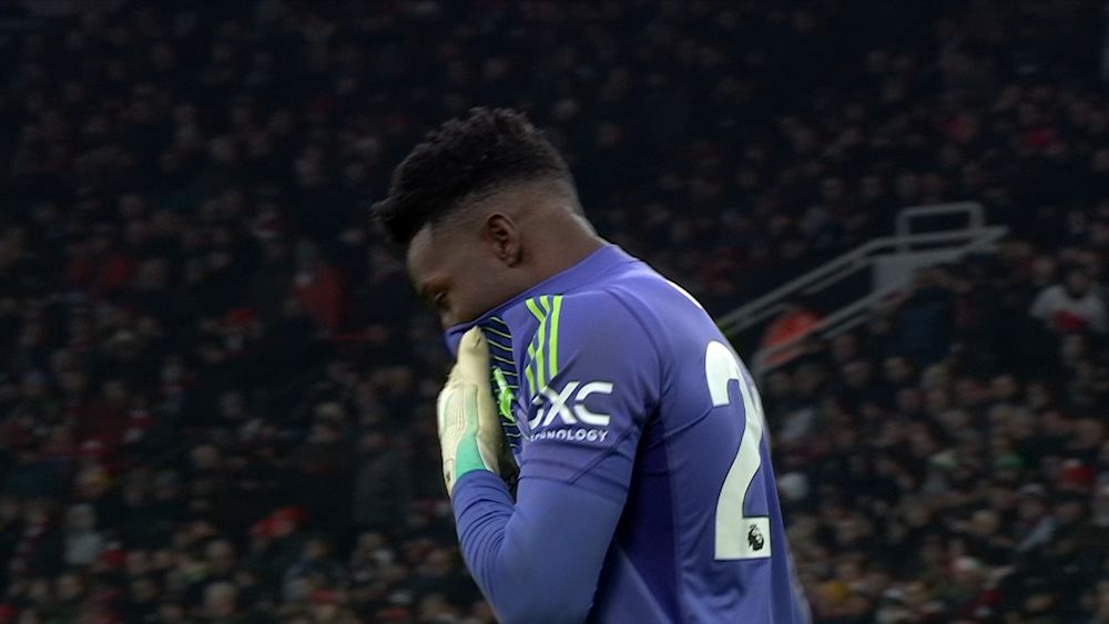 シーズンを通して不安定なパフォーマンスが露見したGKオナナ