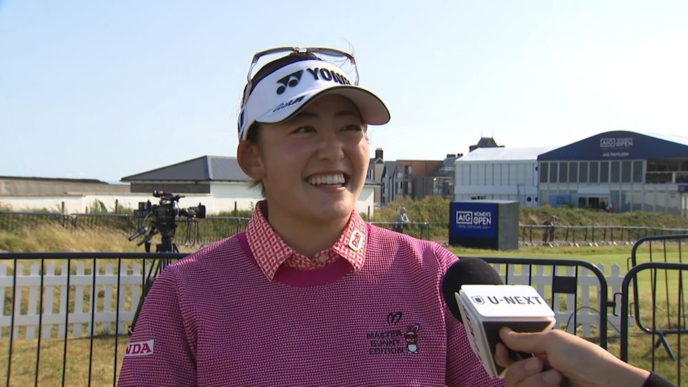 岩井千怜、初の予選突破なるか 全英の舞台でも「いつもと変わらず、自分のペースで」|AIG女子オープン(全英女子)