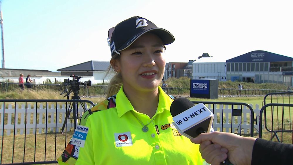 全英初出場の桑木志帆、まずは予選突破へ「自分自身を信じて、最後まで諦めずに戦い抜きたい」|AIG女子オープン(全英女子)