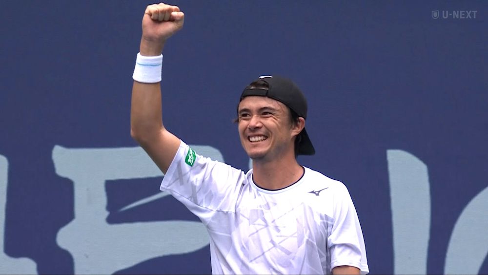 ダニエル太郎がベスト8進出!第3シードを逆転で破る|ATP250 成都