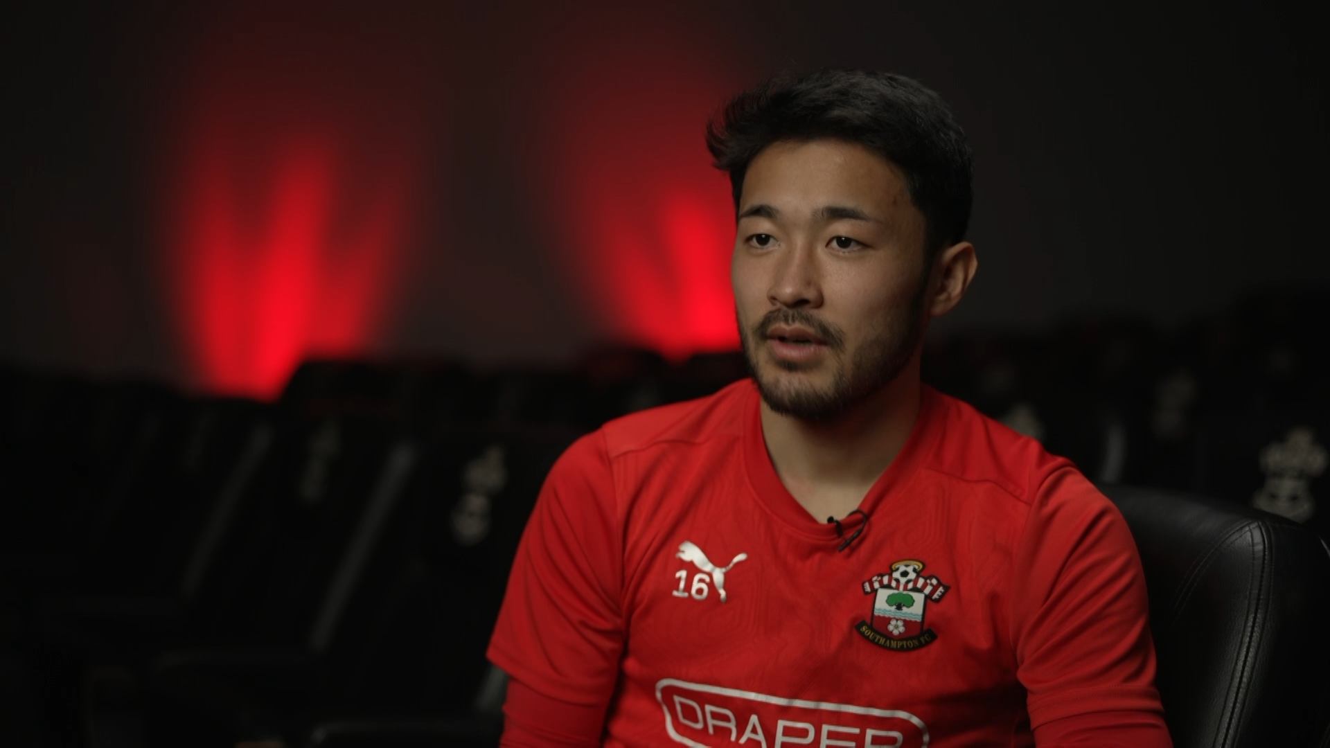 名古屋グランパスでの経験を振り返る菅原