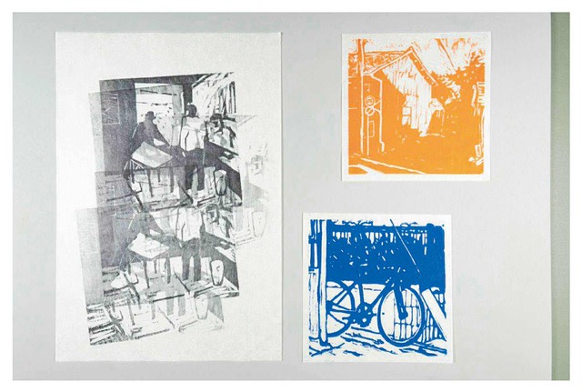 常田泰由 「woodcut / linocut」 （gallery N 神田社宅） ｜Tokyo Art Beat